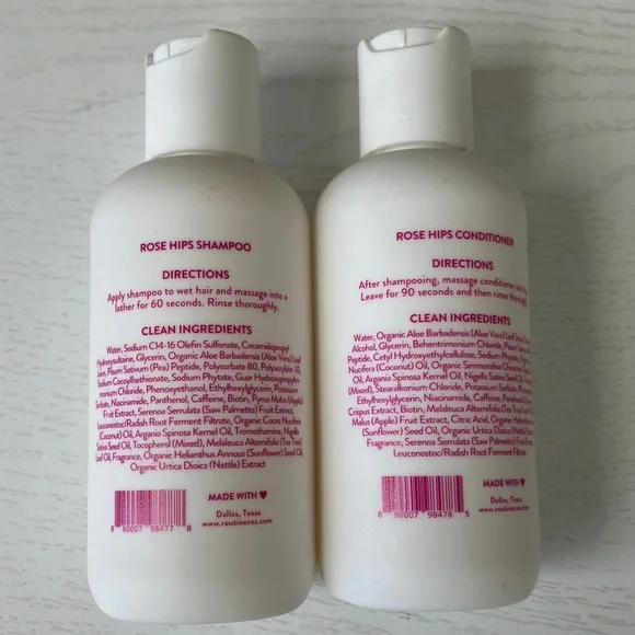 Routine Wellness Travel Size Shampoo & Conditioner (Sealed) - Picture 2 of 3